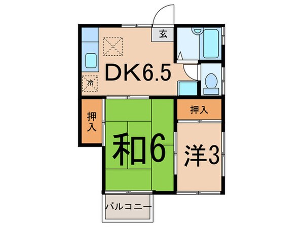 ハイム　ベル・ウッドの物件間取画像